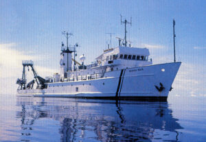 Captain Robert aboard Ship